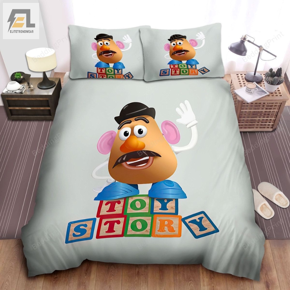 Walt Disney Toy Story Mr. Potato Head Bed Sheets Duvet Cover Bedding Sets 