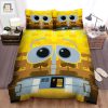Wall.E Movie Yellow Background Photo Bed Sheets Spread Comforter Duvet Cover Bedding Sets elitetrendwear 1