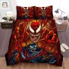 Venom Let There Be Carnage Movie Art Poster Bed Sheets Duvet Cover Bedding Sets elitetrendwear 1