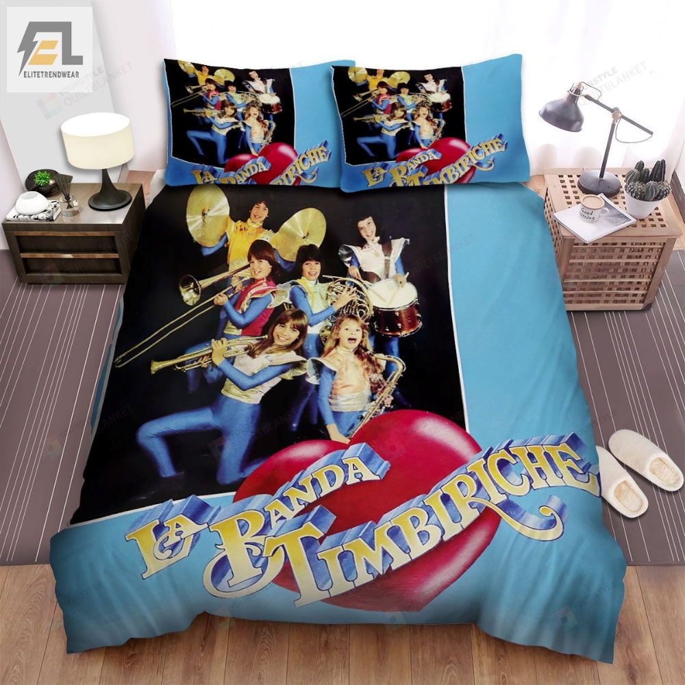 Timbiriche La Banda Timbiriche Bed Sheets Spread Comforter Duvet Cover Bedding Sets 