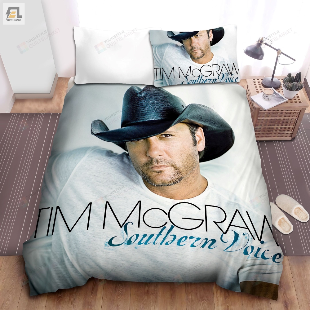 Tim Mcgraw Southern Voice Album Bed Sheets Spread Comforter Duvet Cover Bedding Sets 