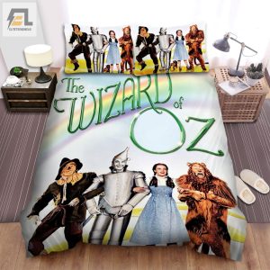 The Wizard Of Oz Movie Rainbow Photo Bed Sheets Spread Comforter Duvet Cover Bedding Sets elitetrendwear 1 1