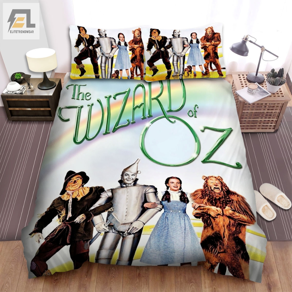 The Wizard Of Oz Movie Rainbow Photo Bed Sheets Spread Comforter Duvet Cover Bedding Sets 