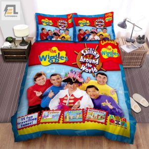 The Wiggles Sailing Around The World Bed Sheets Duvet Cover Bedding Sets elitetrendwear 1 1