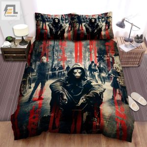 The Purge Series Anarchy Bed Sheets Spread Comforter Duvet Cover Bedding Sets elitetrendwear 1 1
