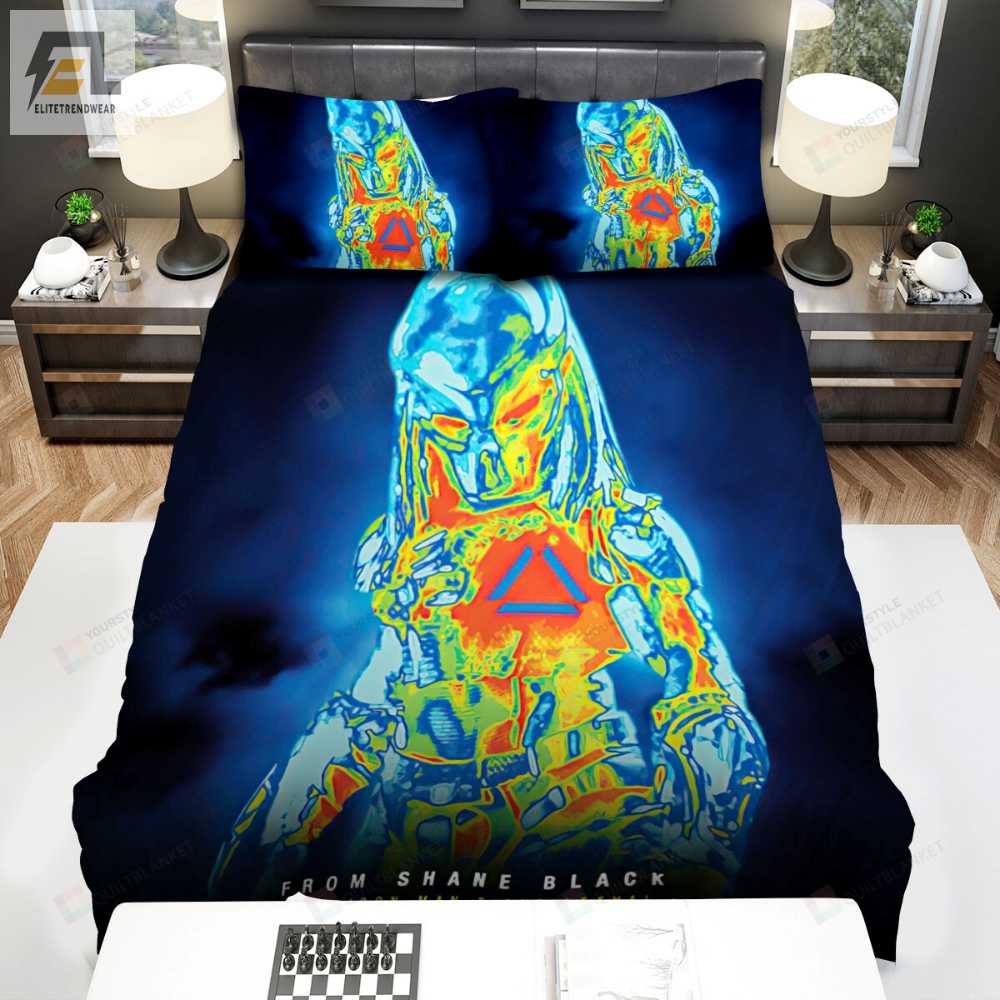 The Predator Movie Poster 3 Bed Sheets Duvet Cover Bedding Sets 