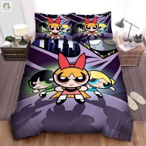 The Powerpuff Girls Movie Bed Sheets Duvet Cover Bedding Sets elitetrendwear 1 1