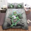 The Muppets Kermit The Frog Singing And Playing Banjo On A Tree Art Bed Sheets Duvet Cover Bedding Sets elitetrendwear 1