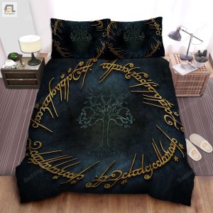 The Lord Of The Ring The One Ring Pattern Bed Sheets Duvet Cover Bedding Sets elitetrendwear 1 1