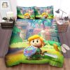 The Legend Of Zelda Linkas Awakening 3D Artwork Bed Sheets Duvet Cover Bedding Sets elitetrendwear 1