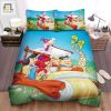 The Flintstones Poster Bed Sheets Spread Duvet Cover Bedding Sets elitetrendwear 1