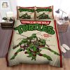 Teenage Mutant Ninja Turtles The Movie 1990 Movie Poster 2 Bed Sheets Duvet Cover Bedding Sets elitetrendwear 1
