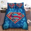 Superman Dc Comics Character The Symbol And Chains Bed Sheets Duvet Cover Bedding Sets elitetrendwear 1