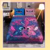 Stitch And Angel Bed Sheets Bedspread Duvet Cover Bedding Set elitetrendwear 1