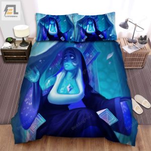 Steven Universe Blue Diamond Artwork Bed Sheets Spread Duvet Cover Bedding Sets elitetrendwear 1 1