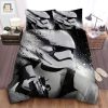 Star Wars Stormtrooper In Black White Color Splash Artwork Bed Sheets Duvet Cover Bedding Sets elitetrendwear 1