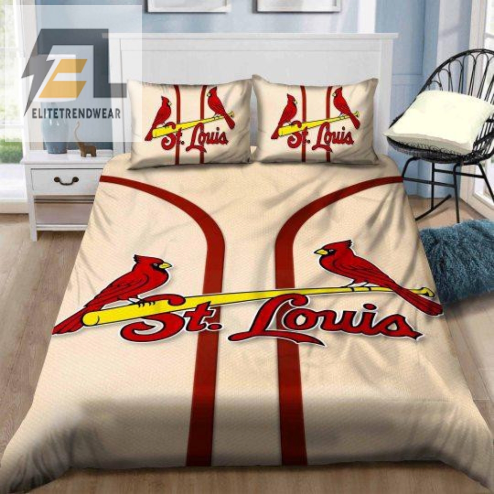 St Louis Cardinals B100930 Bedding Set Sleepy Halloweenand Christmas Sale 