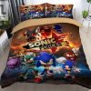 Sonic Hedgehog Bedding Set Duvet Cover Pillow Cases elitetrendwear 1