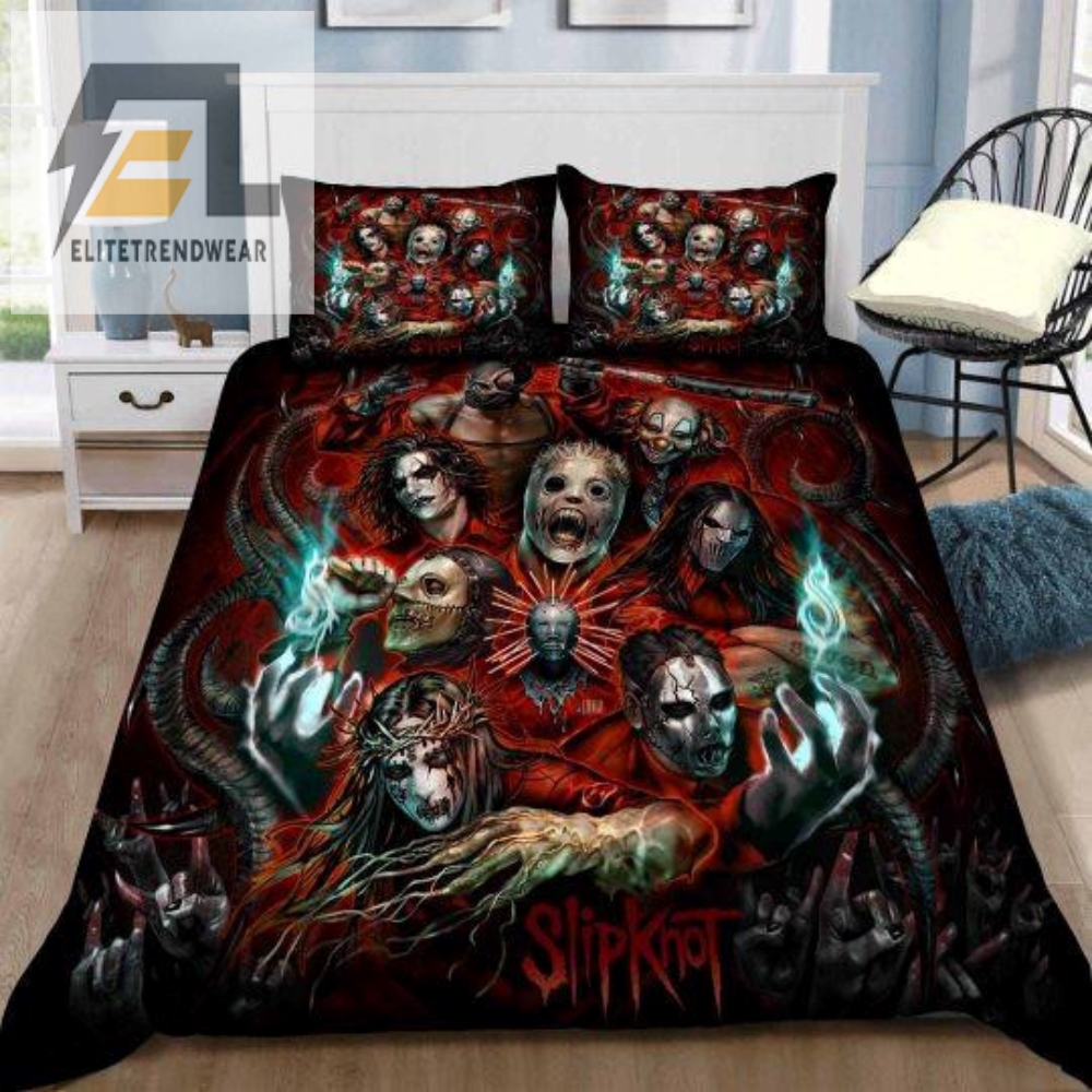 Slipknot Hvt040914 Bedding Set Sleepy Halloween And Christmas Sale 