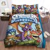 Skylanders Academy Spyro With Stealth Elf Bed Sheets Spread Duvet Cover Bedding Sets elitetrendwear 1