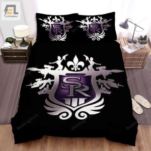 Saints Row The Third Guns And Girls Logo Bed Sheets Spread Duvet Cover Bedding Sets elitetrendwear 1 1