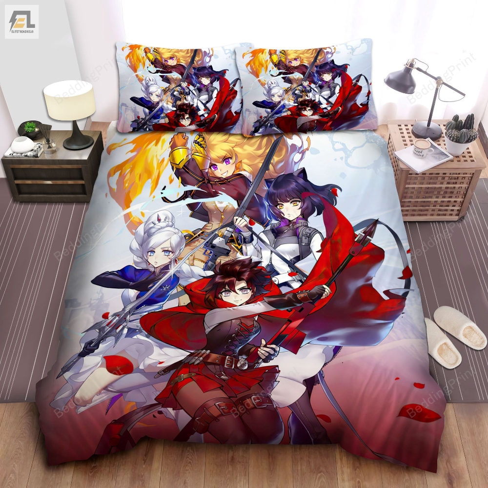 Rwby Series Bed Sheets Duvet Cover Bedding Sets 