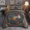 Rooster Country Chicken Printed Bed Sheets Duvet Cover Bedding Sets elitetrendwear 1