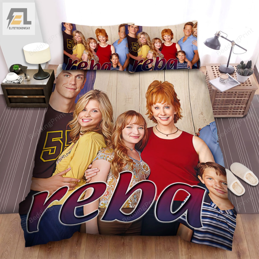 Reba Movie Poster 4 Bed Sheets Duvet Cover Bedding Sets 