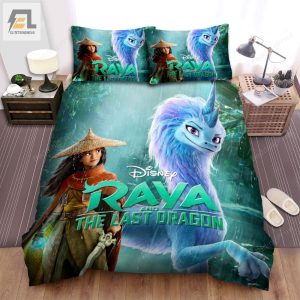 Raya And The Last Dragon 2021 Poster Movie Poster Bed Sheets Duvet Cover Bedding Sets Ver 6 elitetrendwear 1 1
