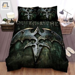 Queensryche Album Logo Art Bed Sheets Duvet Cover Bedding Sets elitetrendwear 1 1