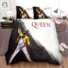 Queen Freddie Mercury Iconic Pose On Stage Bed Sheets Duvet Cover Bedding Sets elitetrendwear 1