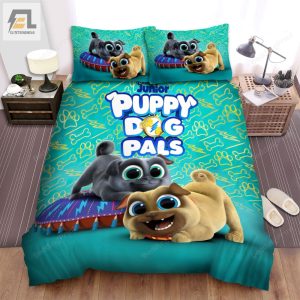 Puppy Dog Pals Season 1 Poster Bed Sheets Spread Duvet Cover Bedding Sets elitetrendwear 1 1