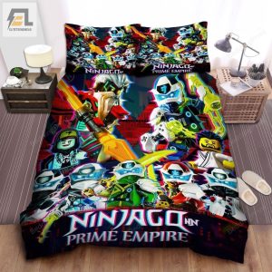 Ninjago Prime Empire Digital Art Bed Sheets Duvet Cover Bedding Sets elitetrendwear 1 1