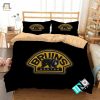 Nhl Boston Bruins 1 Logo 3D Personalized Customized Beddingsets Duvet Cover Bedroom Set Bedset Bedlinen V elitetrendwear 1