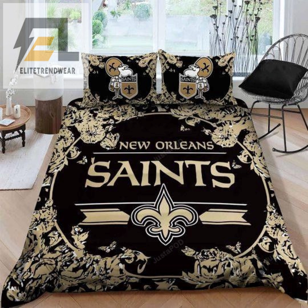 New Orleans Saints B240934 Duvet Cover Bedding Set Quilt Cover 