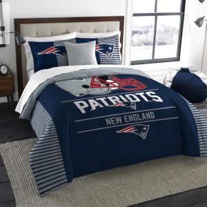 New England Patriots Bedding Set Duvet Cover Pillow Cases elitetrendwear 1 1