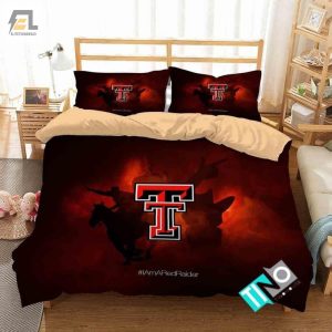 Ncaa Texas Tech Red Raiders 4 Logo N 3D Personalizedcustomized Bedding Sets Duvet Cover Bedroom Set Bedset Bedlinen elitetrendwear 1 1