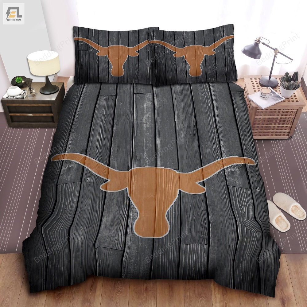 Ncaa Texas Longhorns 1 Logo N 3D Duvet Cover Bedding Sets 