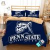Ncaa Penn State Nittany Lions Logo With Iconic Colors Bedding Set Duvet Cover Pillow Cases elitetrendwear 1