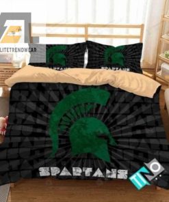 Ncaa Michigan State Spartans Logo 3D Printed Bedding Set elitetrendwear 1 1