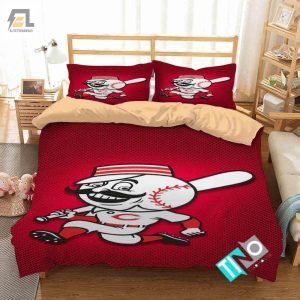 Mlb Cincinnati Reds 1 Logo 3D Personalized Customizedbedding Sets Duvet Cover Bedroom Set Bedset Bedlinen elitetrendwear 1 1