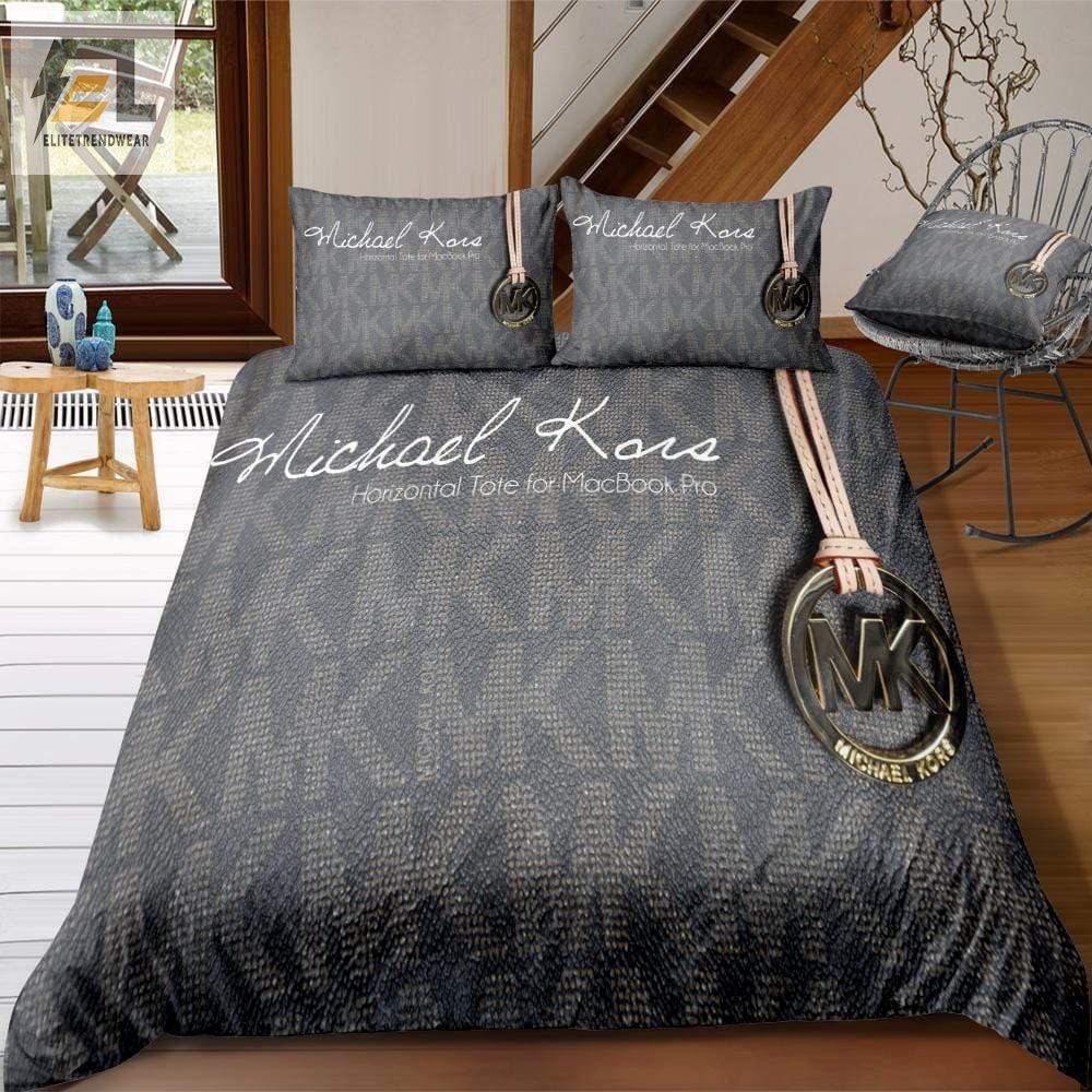 Mk1 Michael Kors Custom Bedding Set Duvet Cover Amp Pillowcases 