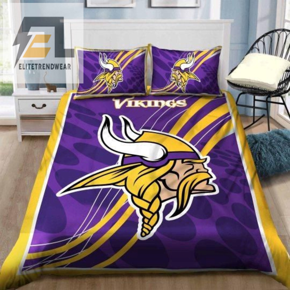 Minnesota Vikings B2609429 Bedding Set 