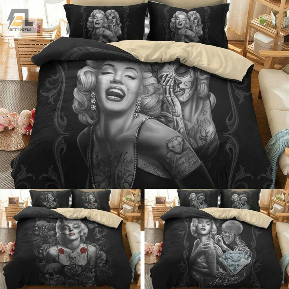 Marilyn Monroe King Queen Comforter Bedding Set 