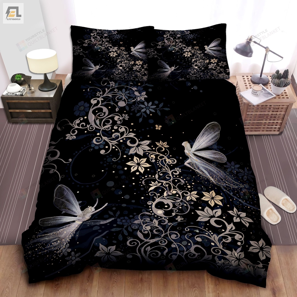 Magical Fairy Mythical Creature Bedding Set Duvet Cover  Pillow Cases 