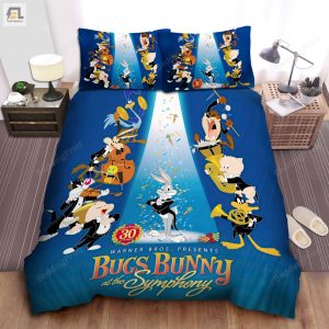 Looney Tunes Bugs Bunny At The Symphony Bed Sheets Duvet Cover Bedding Sets elitetrendwear 1 1