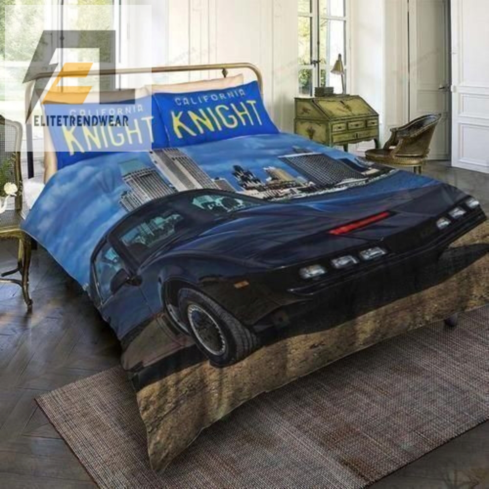Knight Rider Bed Sheets Duvet Cover Bedding Set Great Gifts For Birthday Christmas Thanksgiving 
