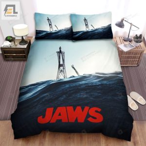 Jaws Movie Poster 6 Bed Sheets Spread Comforter Duvet Cover Bedding Sets elitetrendwear 1 1