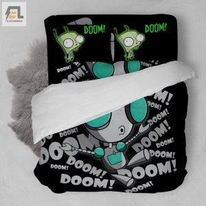 Invader Zim Doom Custom Bedding Set Duvet Cover Pillowcases elitetrendwear 1 1