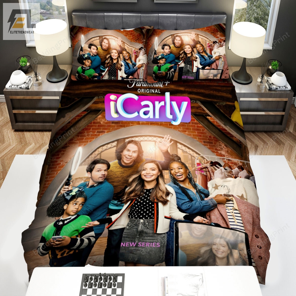 Icarly Movie Poster 1 Bed Sheets Duvet Cover Bedding Sets 